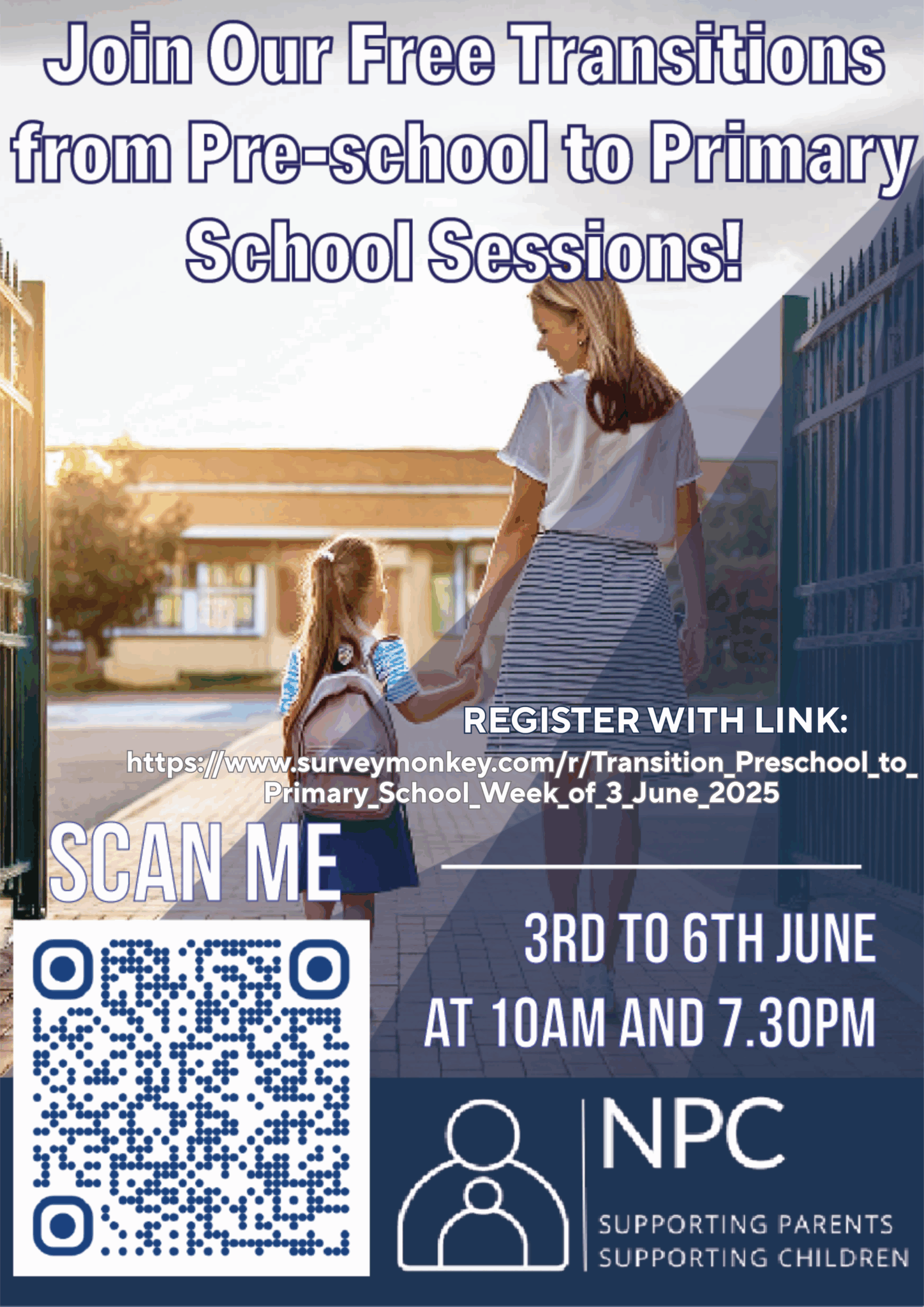 Free Parent Workshop Transition from Preschool to Primary School - Cavan CC